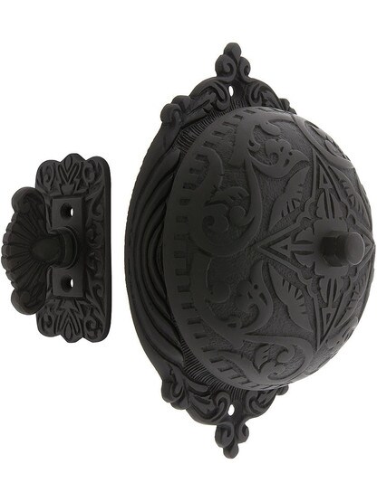 Eastlake Style Twist Door Bell in Oil Rubbed Bronze.